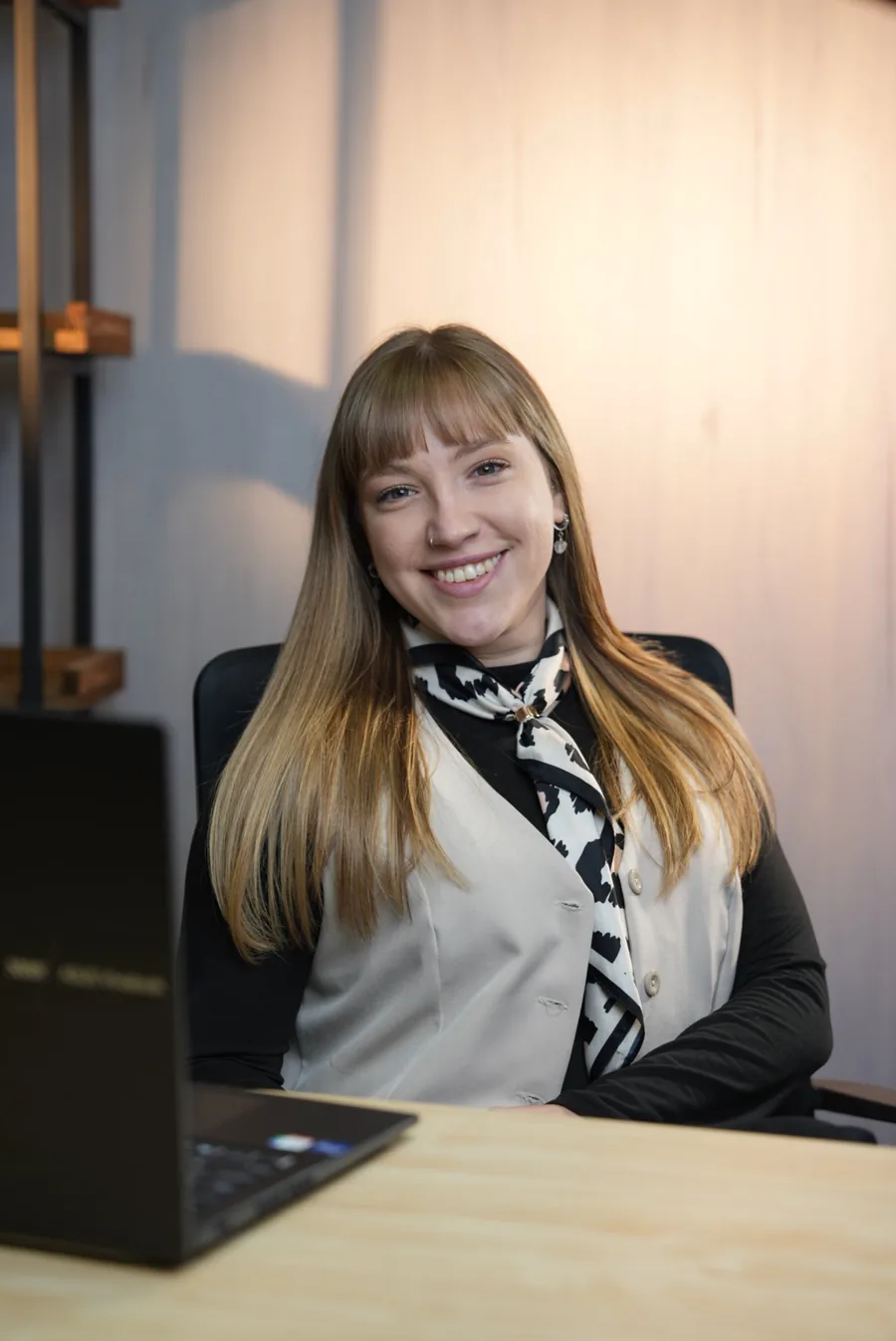 Milena, contadora de Grupo Sinergia.